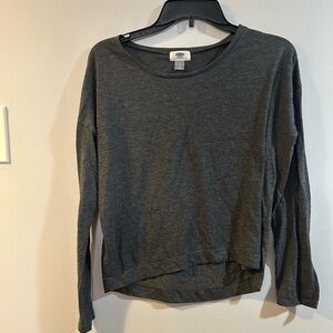 Old navy gray size small long sleeve casual shirt